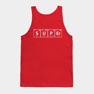 Super (S-U-P-Er) Periodic Elements Spelling Tank Top